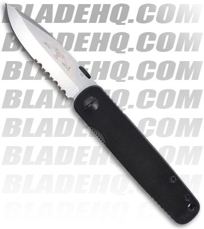 Emerson Mini A-100 Knife (3" Satin Serr) Mini A100-SFS