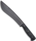 EnTrek USA Destroyer Large Fixed Blade Knife w/ Micarta Handle (Bead Blast PLN)