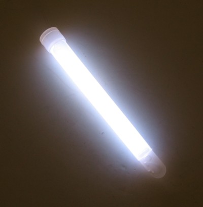 6" Ameriglo Light Stick 8 Hour Glow w/ Hook (White)