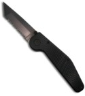 GT Knives Automatic Tactical Knife Titanium Nitride (Tanto SER)
