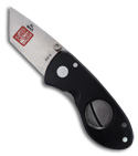 Al Mar Havana Clipper Manual Tanto Knife w/ Black Micarta Scales (Satin PLN)