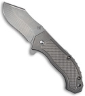 Burke Production Flippin Ballistic Folding Knife (Stonewash PLN) 4011