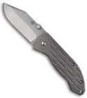 Burke Production Rockstar Knife - Slot Design (Stonewash PLN) 2001