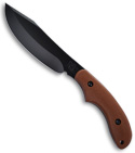Ka-Bar Johnson Adventure Potbelly Fixed Blade Knife (Black PLN) 5600