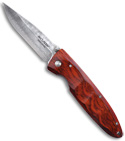 Mcusta Damascus Manual Knife w/ Cocobolo Handle MC-14D