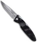 Mcusta Damascus Manual Knife w/ African Ebony Wood Handle Seki Japan MC-23D