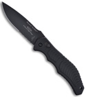 Meyerco 18-XRay Automatic Drop Point Knife (Black SER) MFXRAY1