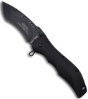Meyerco Maxx-Q Spring Assist Tactical Knife w/ G-10 Handle (Black PLN)