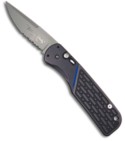 Black Collins Automatic Knife Drop Point (SER)