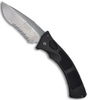Vintage Microtech Amphibian Black Automatic Knife (Stonewash SER)