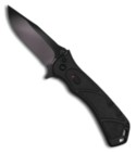 Ontario Large Spring Assisted Knife (Black / PLN) AOLBPS