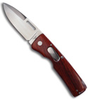 Blackie Collins Paragon D/A Automatic Folder Knife w/ Cocobolo (Satin PLN) 011C