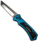 Asheville Steel Paragon Blue Custom Knife Star Stingray Scales (Tanto)
