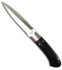 Paragon Asheville Steel Tommy Lee Boot Knife (Black Micarta)