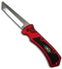 Asheville Steel Paragon Red Custom Knife Star Stingray Scales (Tanto)