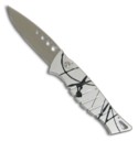 Silver & Black Striped Piranha Amazon Knife (PLN)