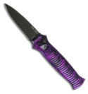Plum Tactical Piranha Bodyguard Automatic Knife (Black PLN)