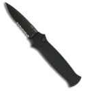 Black Tactical Piranha Bodyguard Automatic Knife (SER)