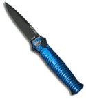 Blue Tactical Piranha Mini Bodyguard Automatic Knife (PLN)