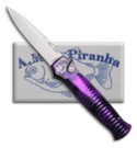 Plum Piranha Mini Bodyguard Automatic Knife (PLN)