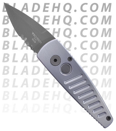 Protech Grey Stinger Automatic Knife (Bead Blast SER) 400 P.S.