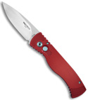 TR-2 RED Limited Protech Tactical Response 2 Automatic Knife (Satin PLN)
