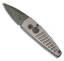 Protech Grey Stinger Automatic Knife (Bead Blast PLN) 400