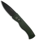 TR-2.3 GRN Protech Tactical Response 2 Automatic Knife (Black / PLN)