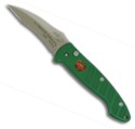 Randall King Hunter Green Tsavo Wraith Automatic Knife (Mirror PLN)