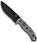 RAT Cutlery RC-5 Tactical Survival Fixed Blade Knife (BLK SER) RC-5S B