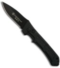 Smith & Wesson Extreme Ops HRT Large Drop Point Knife (Black PLN) SW80B