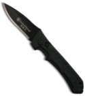 Smith & Wesson Extreme Ops HRT Drop Point Knife (Black SER) SW80BS