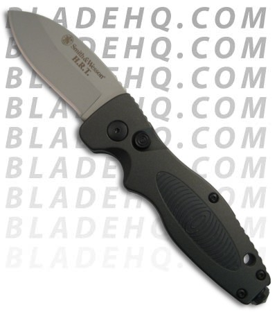 Smith & Wesson Medium Extreme Ops HRT Drop Point Knife (Silver PLN) SW70