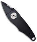888 Triple Eight Professional S.O.L. Knife Folding Fixed Blade (Black SER) 22896