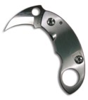 Spyderco Karambit Folding Knife (Silver PLN) C84P