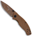 Timberline SOC Folder Coyote Tan Knife (Camo SER) 4311