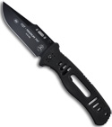 TOPS Knives CQT Magnum 747 Hunter's Point Manual Folder Knife (Black PLN)