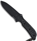 TOPS Knives MIL-SPIE 5 Tactical Fixed Knife (Black SER) MIL-05