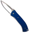 Blue Vallotton & Diskin Dual Action Automatic Knife (Silver PLN)