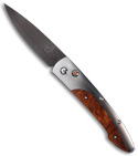 William Henry Lancet Amboyna Burl Automatic Knife (PLN) B10 TAB Auto