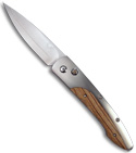 William Henry Lancet Olive Wood Automatic Knife (PLN ZDP) B10 TOZ-A Auto