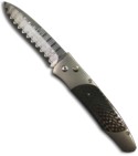 William Henry Carbon Fiber ZDP Damascus Automatic Knife Special Edition B30 TCW