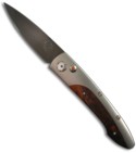 William Henry Lancelot Automatic Knife Snakewood (Black DLC) B10 TIB