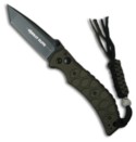 Combat Elite Automatic Knife (Olive / Tanto PLN)