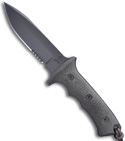 Chris Reeve Knives Green Beret Knife (5.5" Gray Serr)