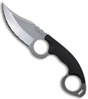 Cold Steel Double Agent II Fixed Blade Neck Knife (Satin SER) 39FNS
