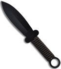 Cold Steel Shanghai Shadow Dagger Fixed Blade Knife w/ Cord Wrapped