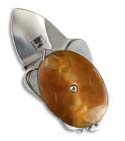 CRKT Ashworth Turtle Manual Knife Golden Brown 5910G