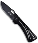 CRKT Klecker NIRK Manual Knife w/ Black Frame (Black PLN) 5185