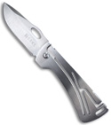CRKT Klecker NIRK Manual Knife w/ Brushed Frame (Satin PLN) 5180